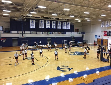 CSCC Women’s Volleyball Hold Scrimmage against Tennessee Wesleyan