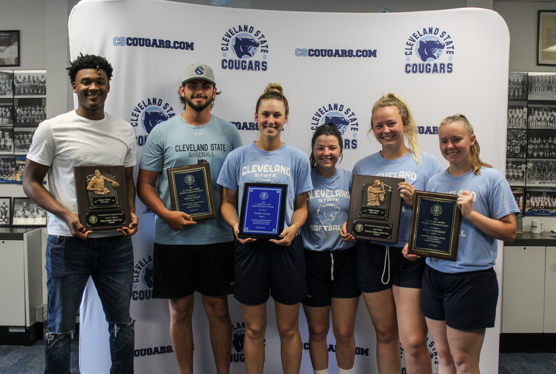 Five Athletes Honored In Annual Student Athlete Awards