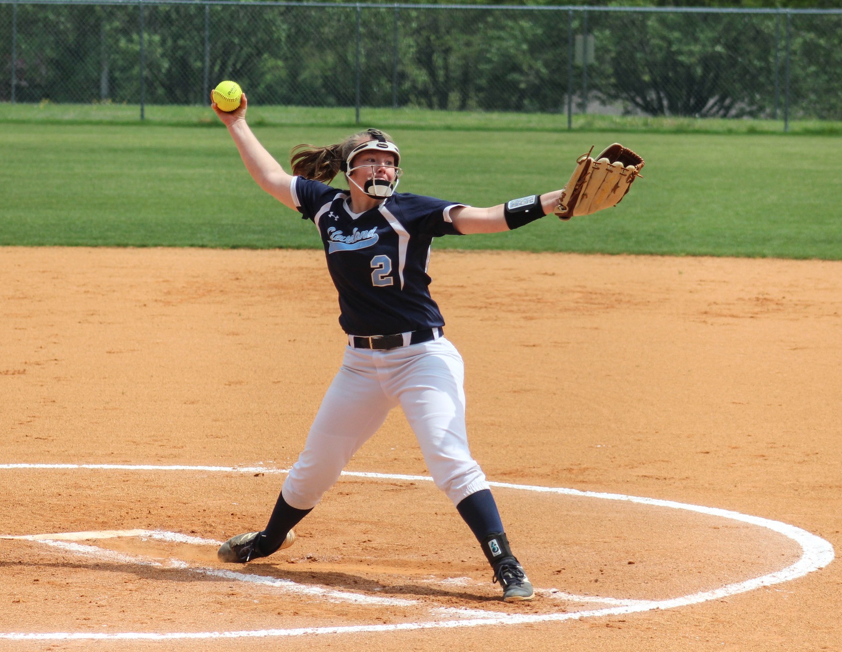 Pickens' Shutout, 4th Inning Outburst Advances Lady Cougars