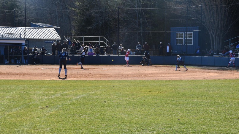 LATE INNING HEROICS HELP LADY COUGARS TO SPLIT