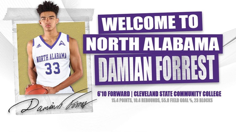 DAMIAN FORREST SIGNS WITH NORTH ALABAMA