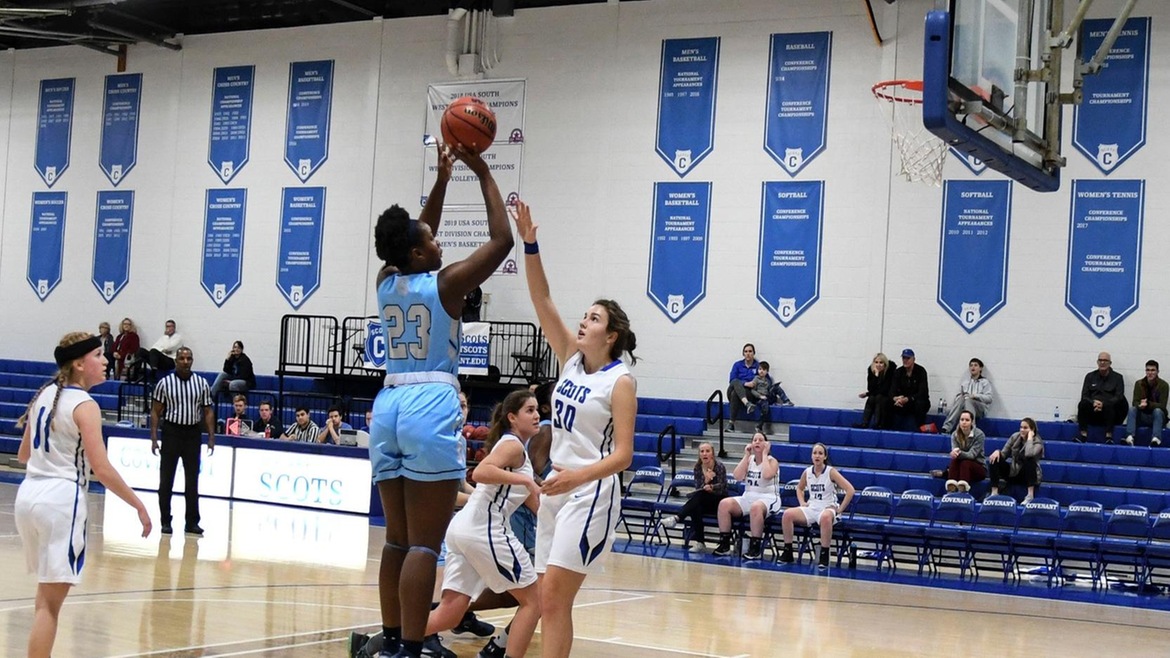 Lady Cougars Defeat Scots In Dominant Road Win