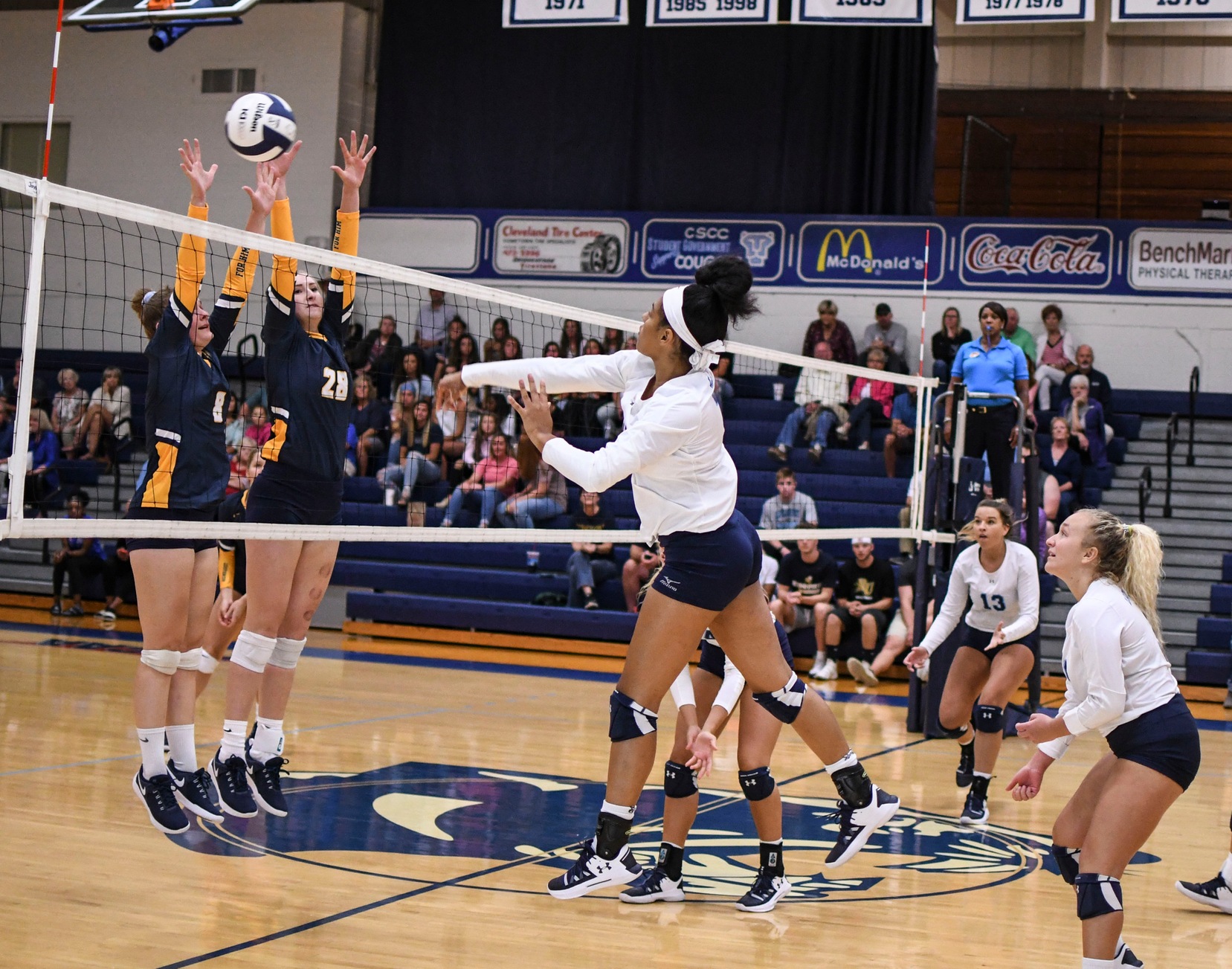 Burke Leads Volleyball's Offense In TCCAA Opener